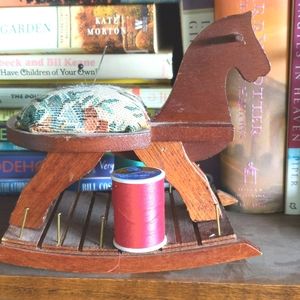 Fun Rocking horse pin cushion